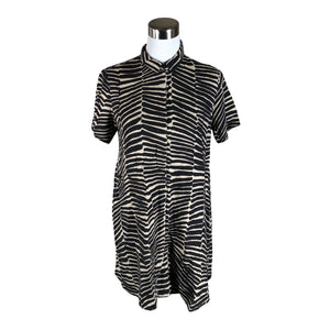 Naisten Marimekko - Sifonkitunika, koko 36 - Musta (1)