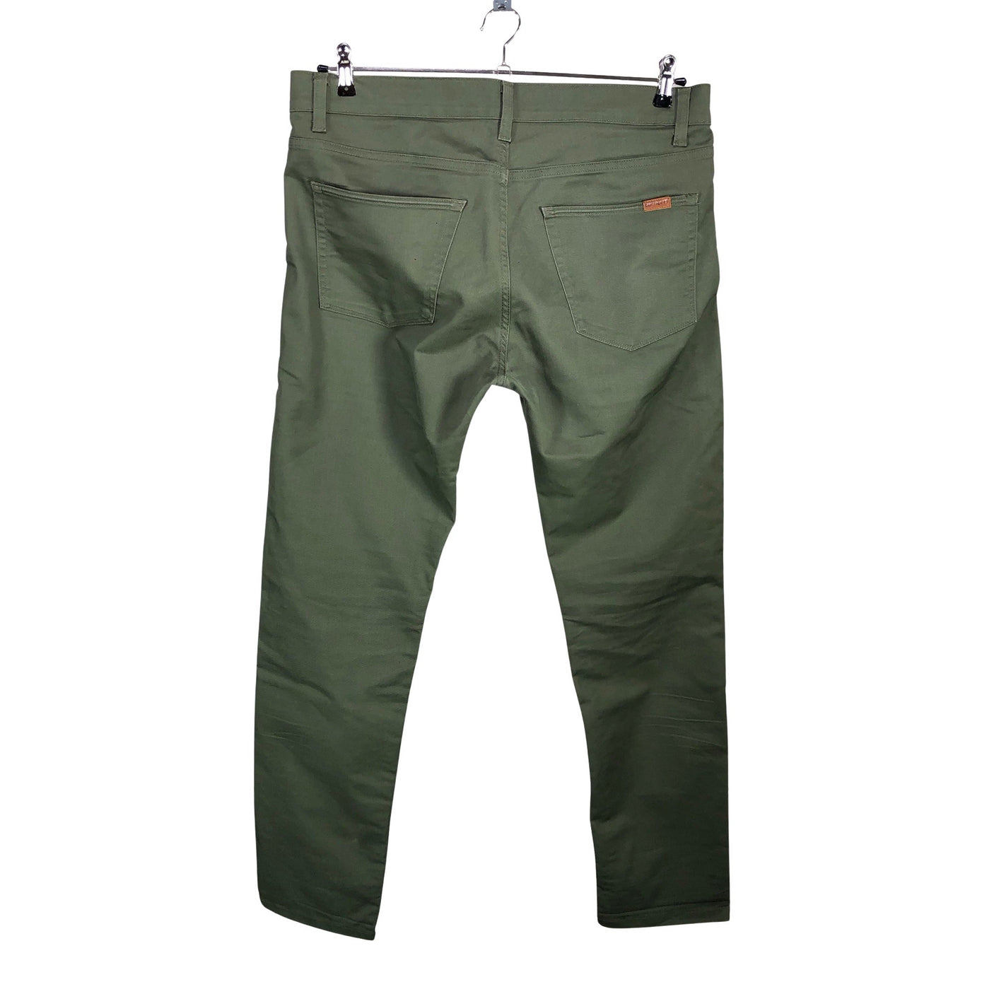 Miesten Carhartt - Farkut, koko W34 - Vihreä (2)