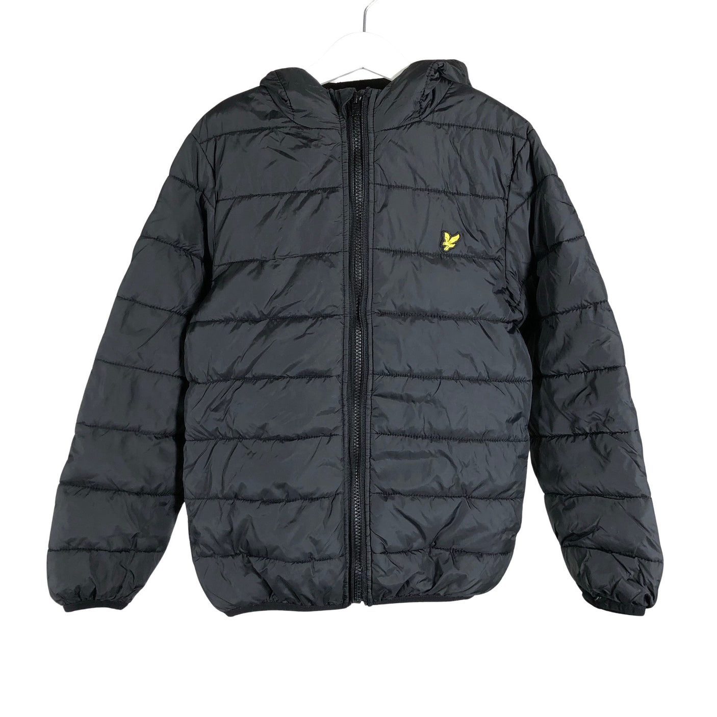 Unisex Lyle&Scott - Kevyttoppatakki, koko 128 - 134 - Musta (1)