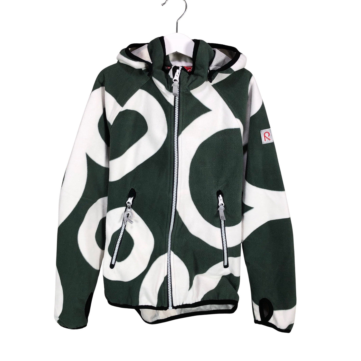 Unisex Reima - Windfleecetakki, koko 134 - 140 - Vihreä (1)