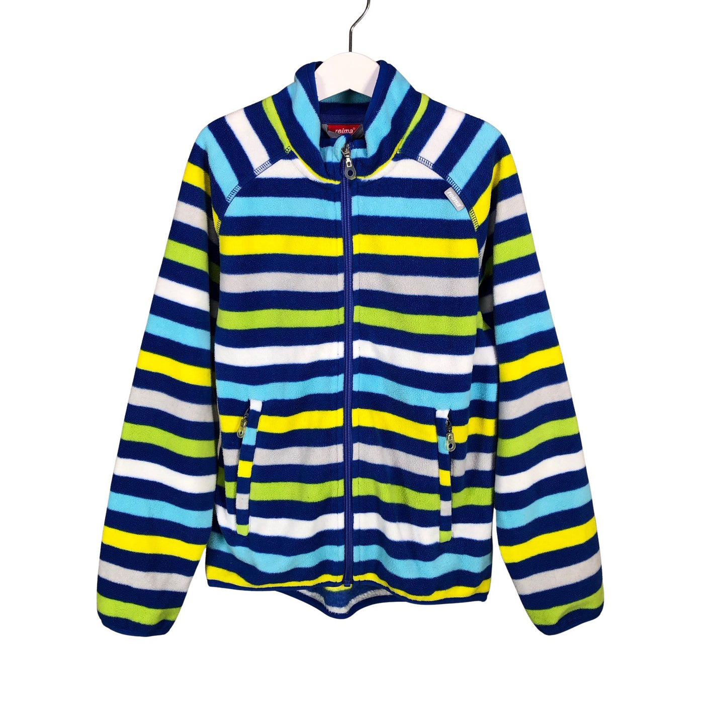 Unisex Reima - Fleecetakki, koko 134 - 140 - Sininen (1)