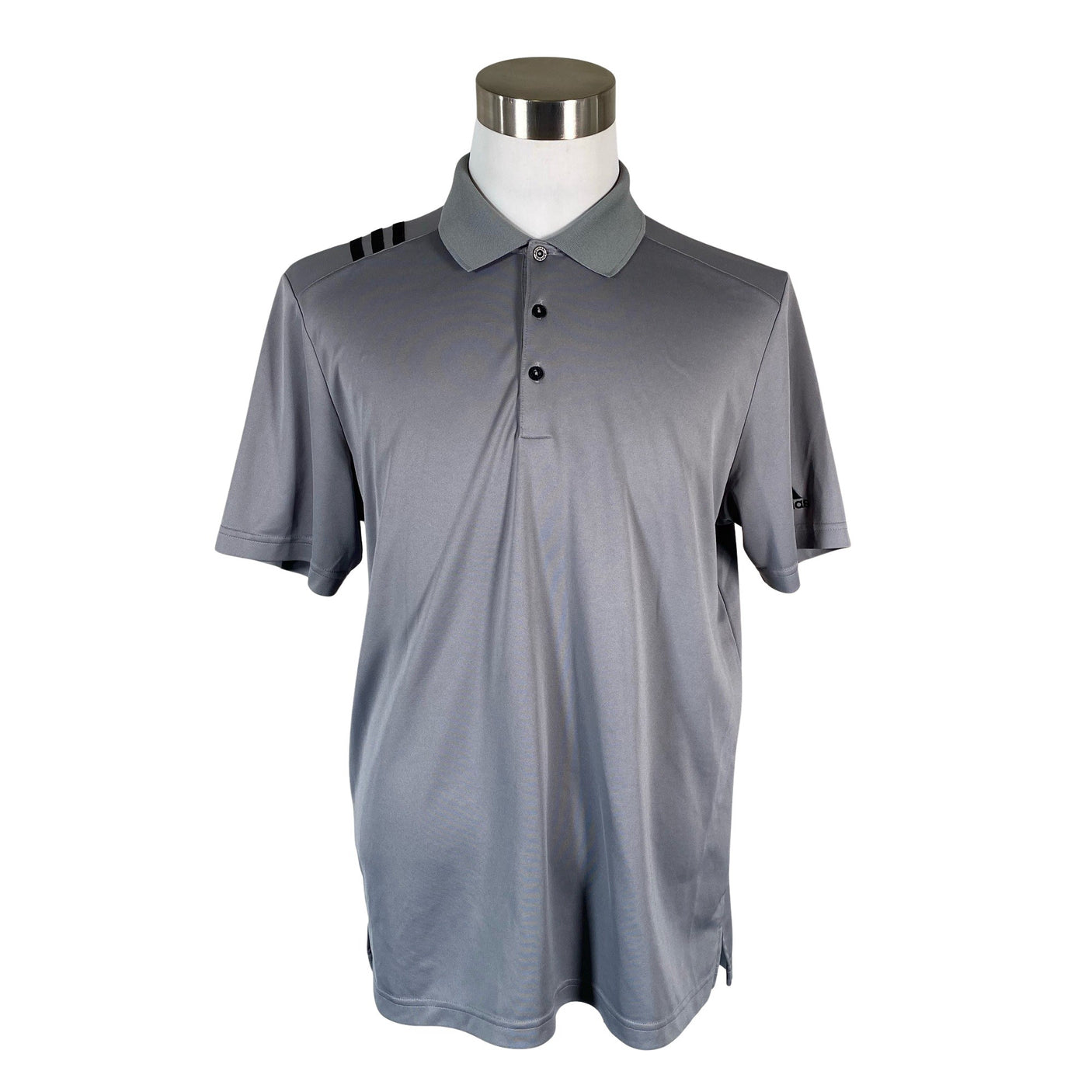 Miesten Adidas - Urheilupaita, lyhyet hihat, koko L - Harmaa (1)