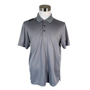 Miesten Adidas - Urheilupaita, lyhyet hihat, koko L - Harmaa (1)