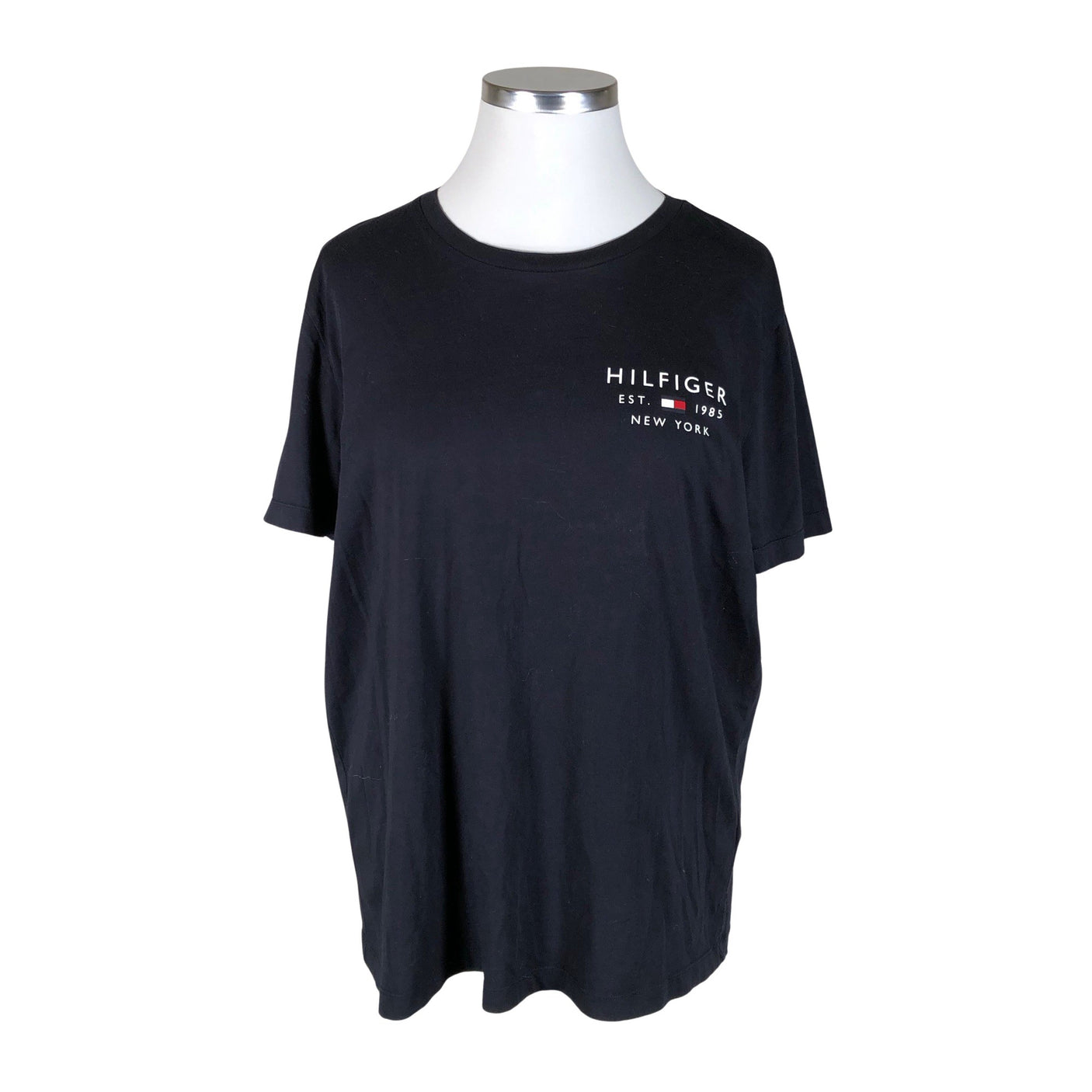 Naisten Tommy Hilfiger - T-paita, koko 46 - Sininen (1)