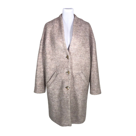Naisten Esprit - Villakangastakki, koko 42 - Beige ()