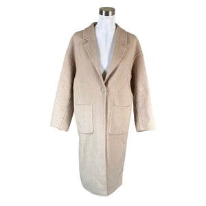 Naisten Nanso - Villakangastakki, koko 38 - Beige (1)