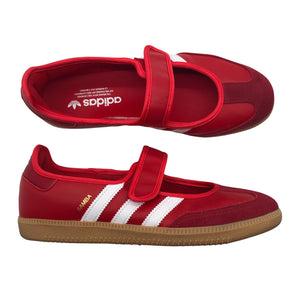 Naisten Adidas - Ballerinat, koko 42 - Punainen (1)