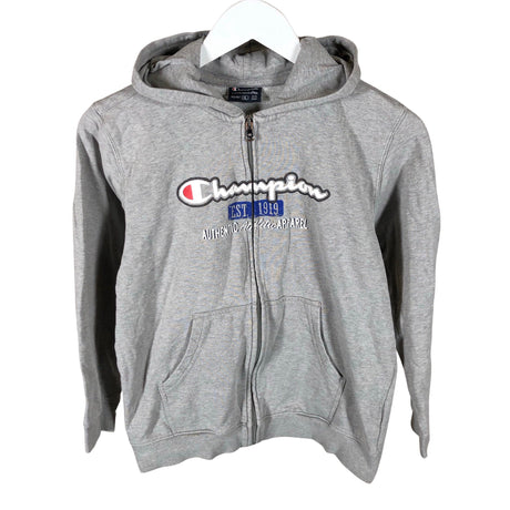 Unisex Champion - Huppari, koko 158 - 164 - Harmaa ()