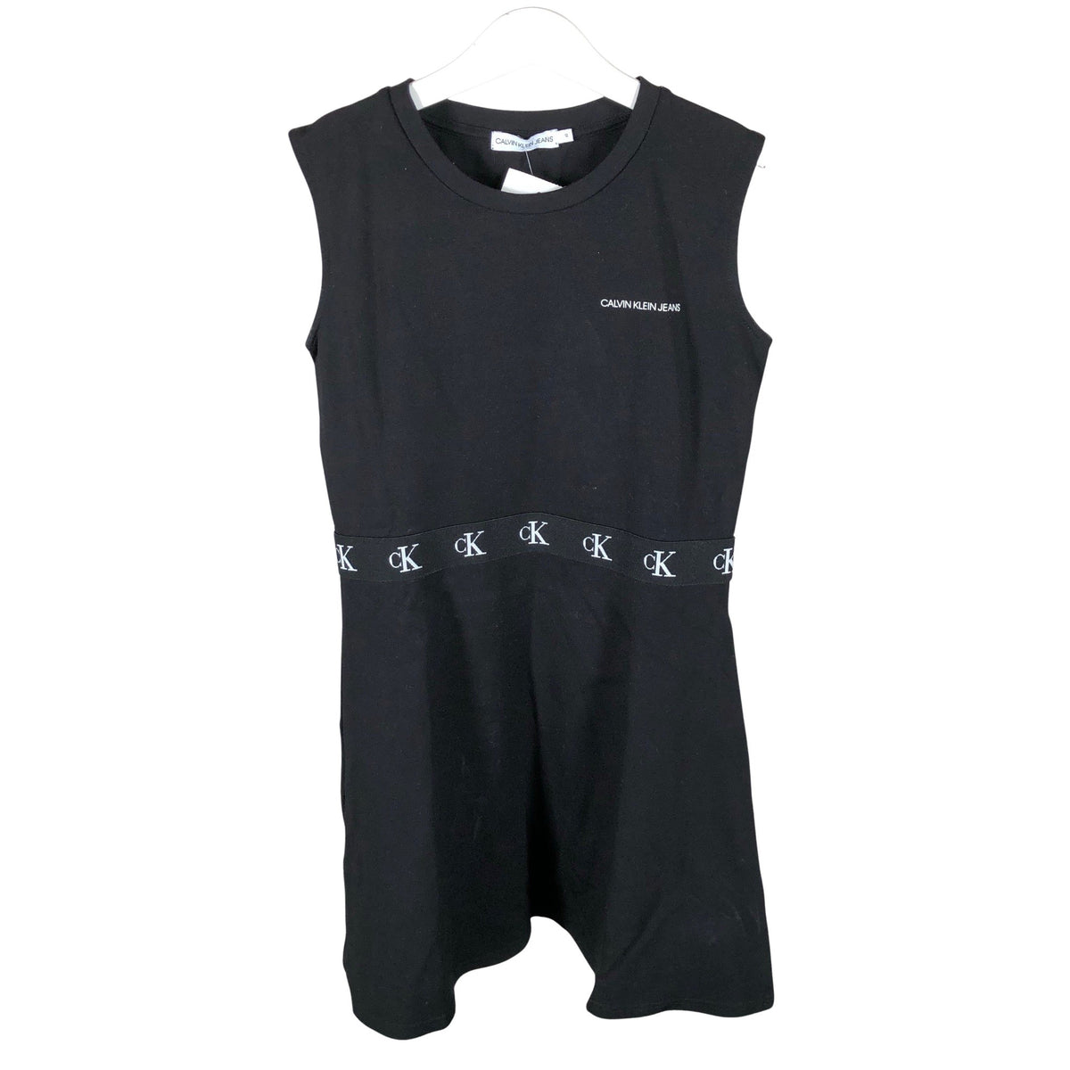 Tyttöjen Calvin Klein Jeans - Trikoomekko, koko 146 - 152 - Musta (1)