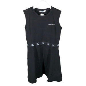 Tyttöjen Calvin Klein Jeans - Trikoomekko, koko 146 - 152 - Musta (1)