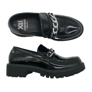 Naisten Xti - Loaferit, koko 38 - Musta (1)