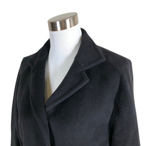 Naisten MaxMara - Villakangastakki, koko 38 - Musta (3)