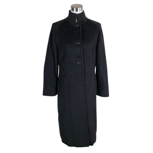 Naisten MaxMara - Villakangastakki, koko 38 - Musta (1)