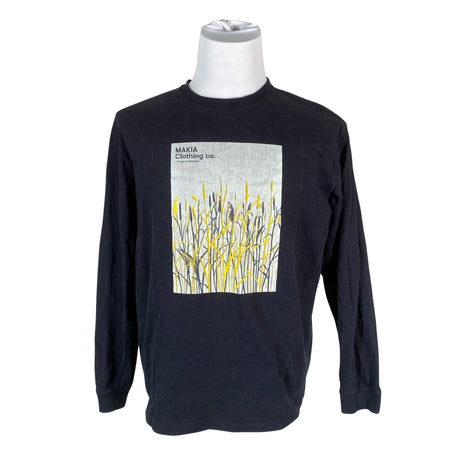 Miesten Makia - Trikoopaita, koko L - Musta ()