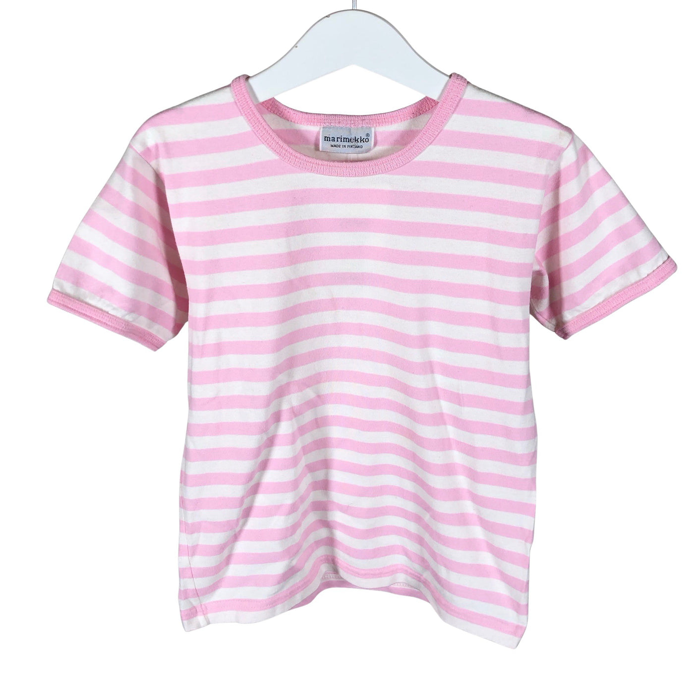 Unisex Marimekko - T-paita, koko 104 - 110 - Vaaleanpunainen (1)