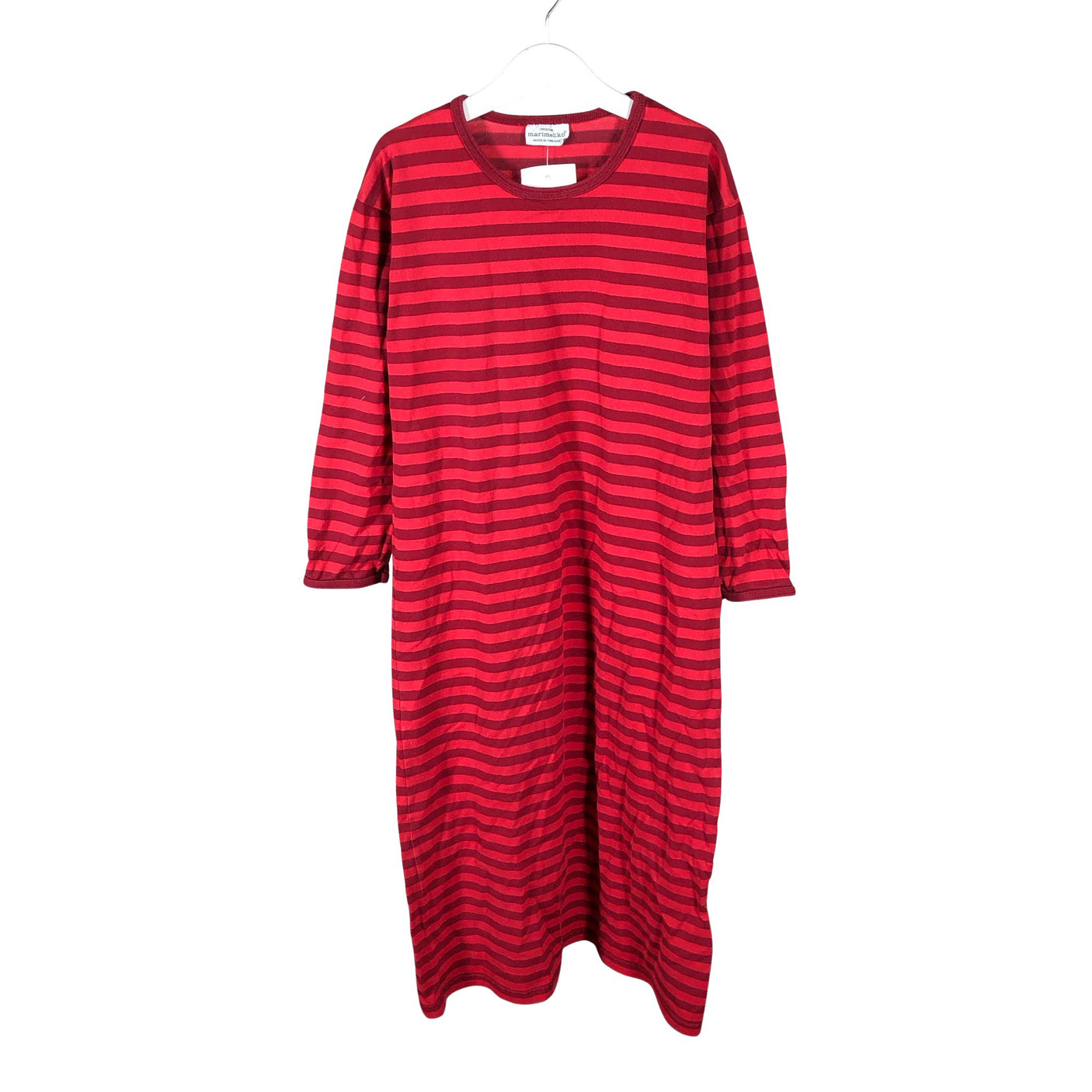 Tyttöjen Marimekko - Yöpaita, koko 128 - 134 - Punainen (1)