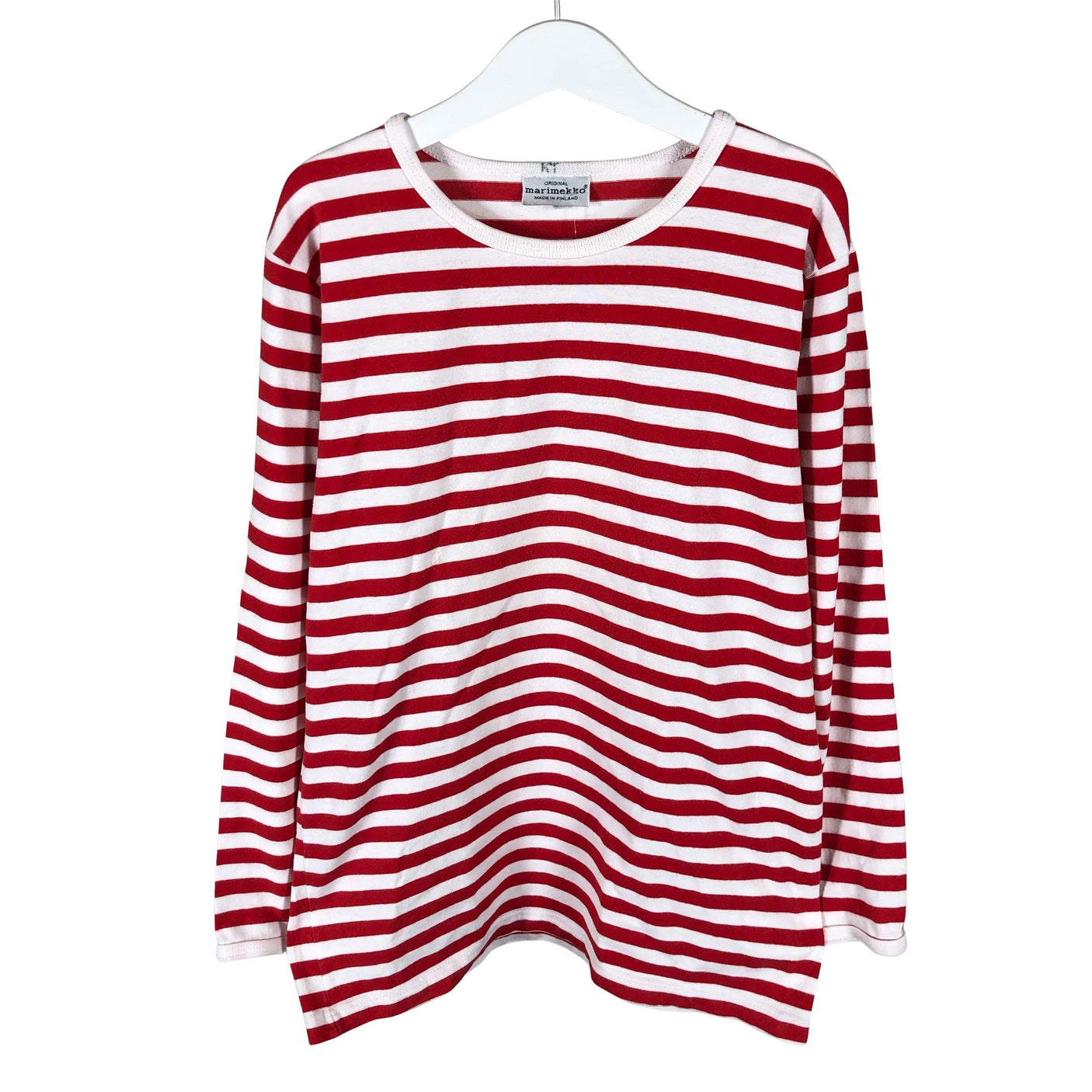 Tyttöjen Marimekko - Trikoopaita, koko 140 - 146 - Punainen (1)