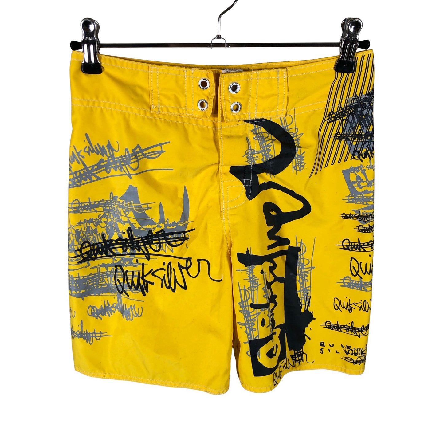 Unisex Quiksilver - Urheilushortsit, koko 122 - 128 - Keltainen (1)