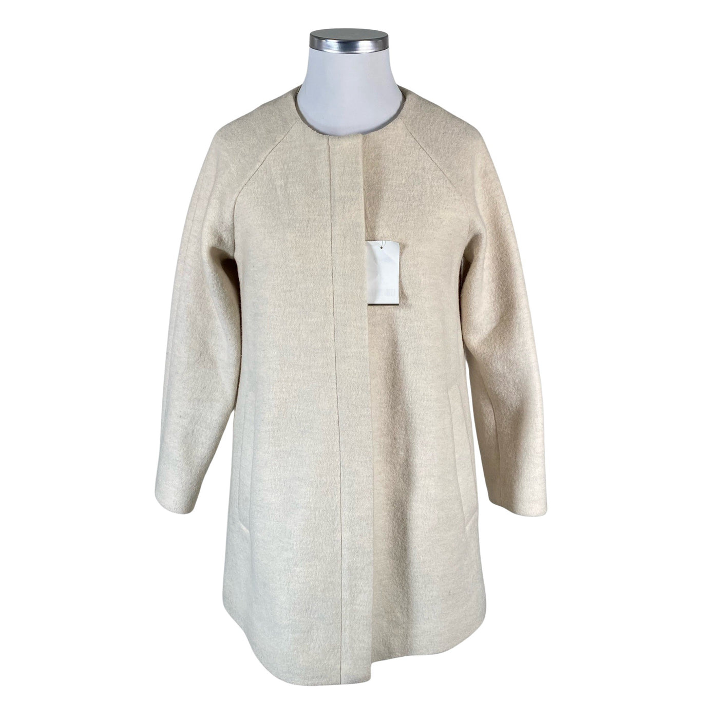 Naisten COS - Villakangastakki, koko 42 - Beige (1)