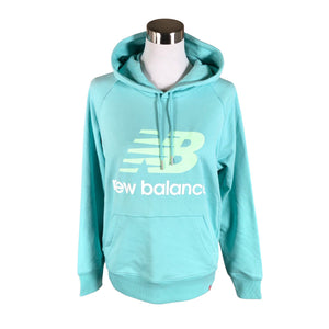 Naisten New Balance - Huppari, koko 38 - Vaaleansininen (1)