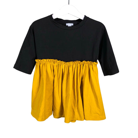 Tyttöjen COS - Trikoomekko, koko 86 - 92 - Keltainen ()