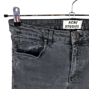 Naisten Acne Studios - Farkut, koko W30 - Harmaa (3)