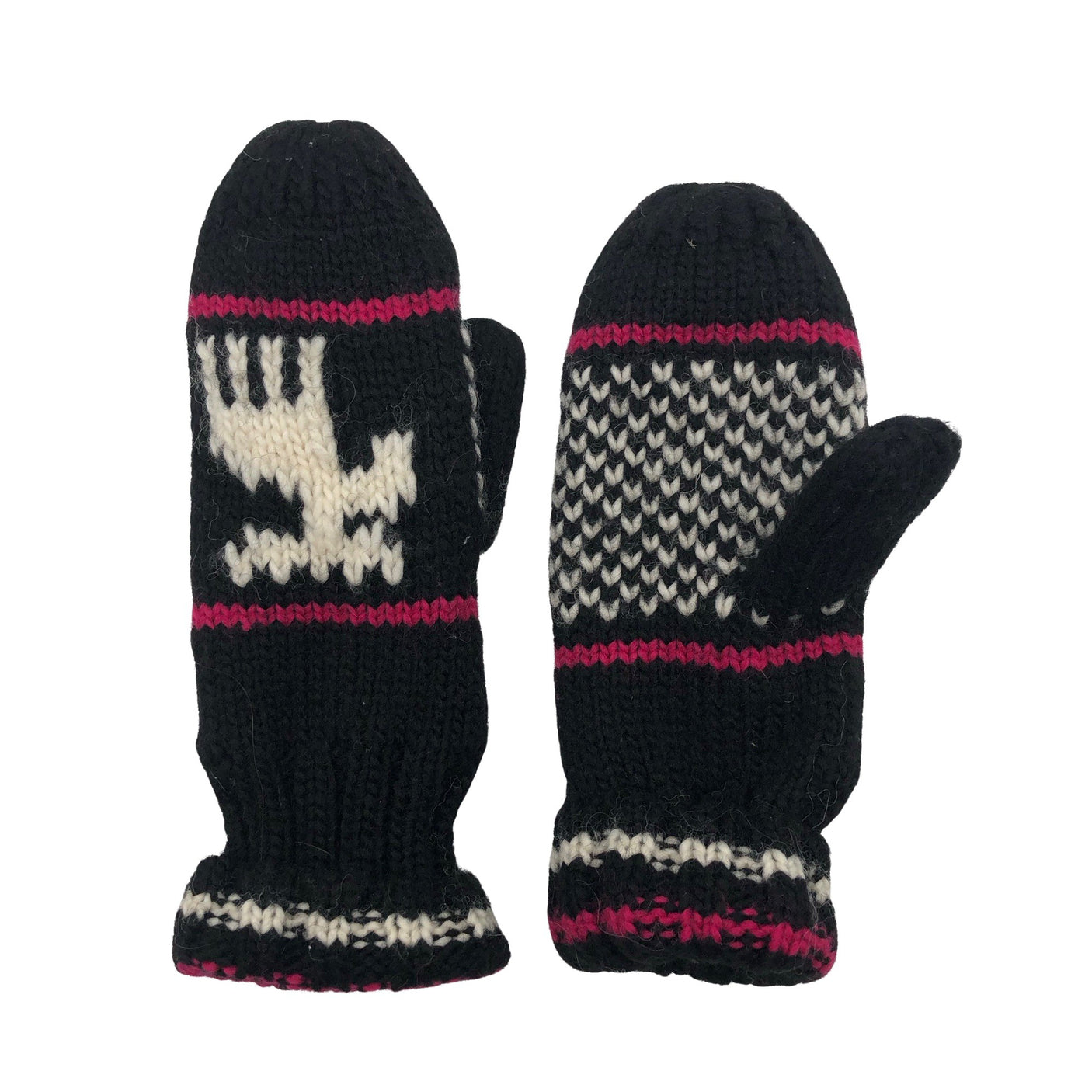 Naisten Handmade - Lapaset, koko Ei kokoa - Musta (1)