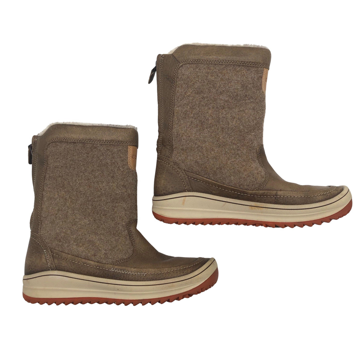 Naisten Ecco - Talvikengät, koko 40 - Ruskea (1)