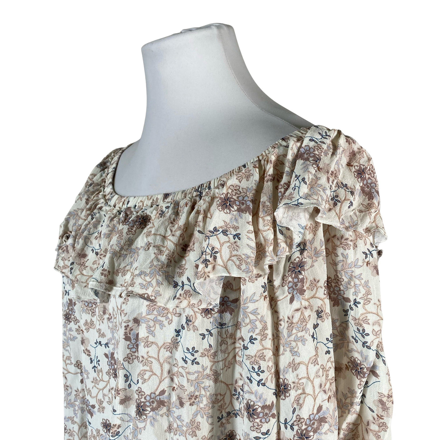 Naisten Andiata - Lyhythihainen pusero, koko 46 - Beige (3)