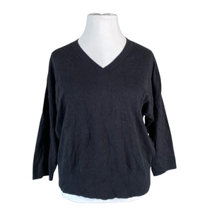 Naisten Lindex - Neulepaita, koko 44 - Musta (1)