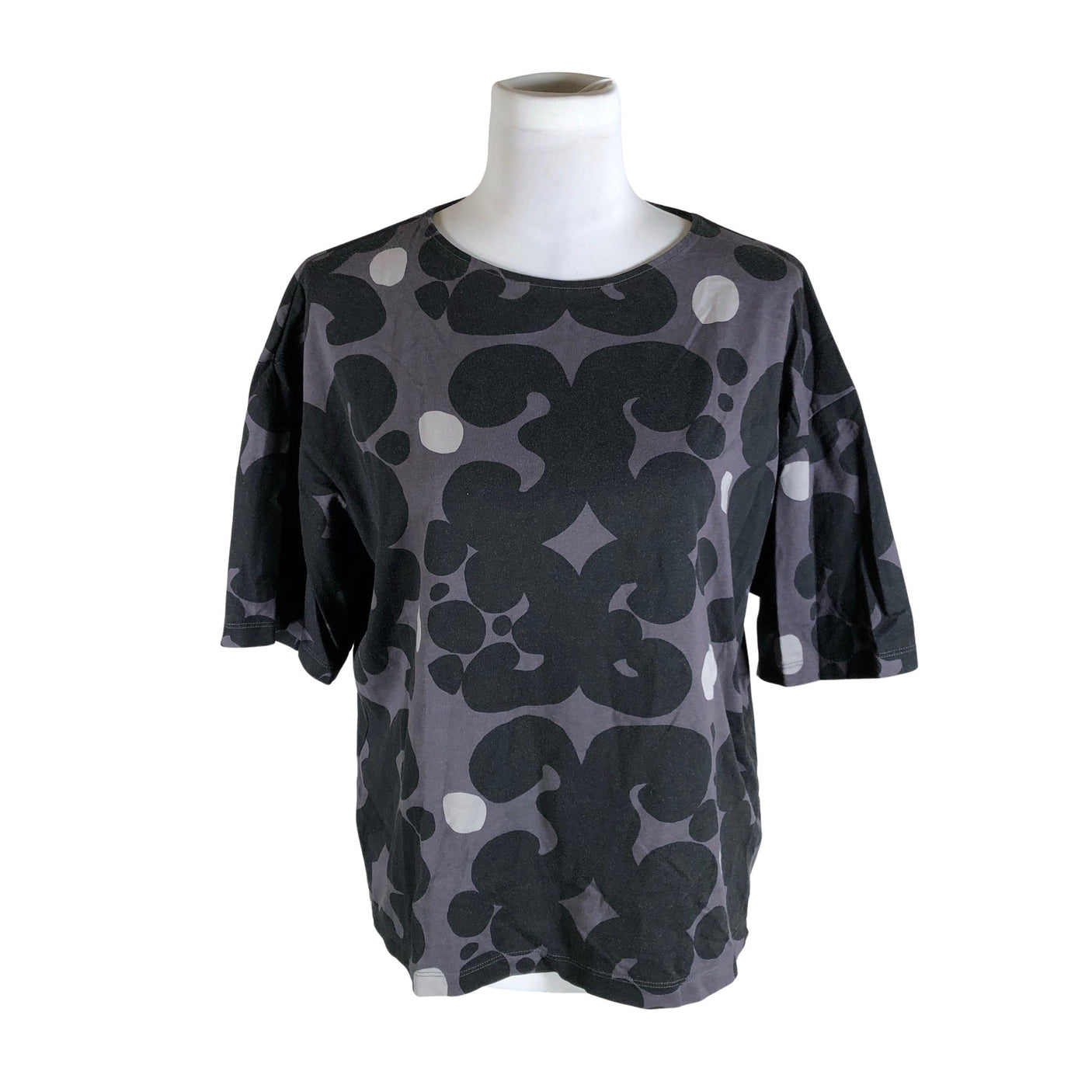 Naisten Uniqlo - T-paita, koko 40 - Harmaa (1)