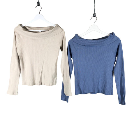 Tyttöjen Lindex - Trikoopaita, koko 164 - 170 - Beige ()