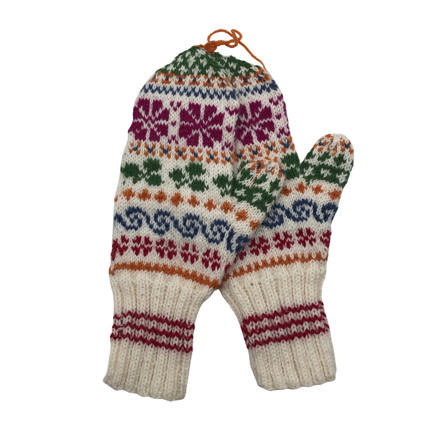 Naisten Handmade - Lapaset, koko Ei kokoa - Valkoinen (1)