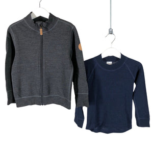Unisex Reima - Neuletakki, koko 98 - 104 - Harmaa (1)