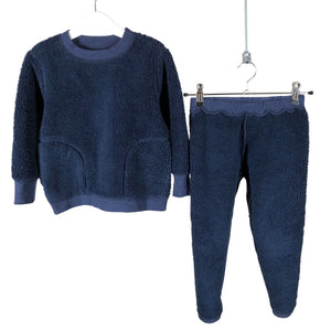 Unisex Muji - Fleeceasu, koko 98 - 104 - Sininen (2)