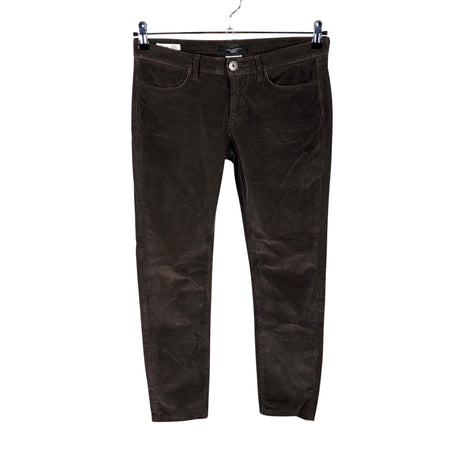 Naisten Weekend by MaxMara - Samettihousut, koko 38 - Ruskea ()