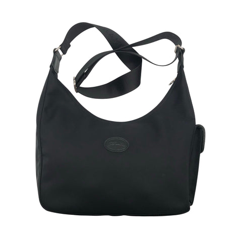 Naisten Longchamp - Olkalaukku, koko Midi - Musta ()