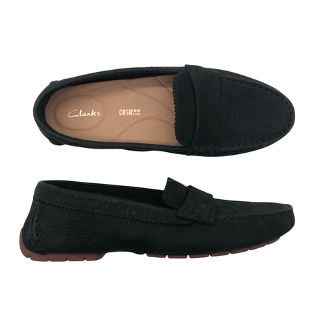 Naisten Clarks - Loaferit, koko 38 - Musta ()