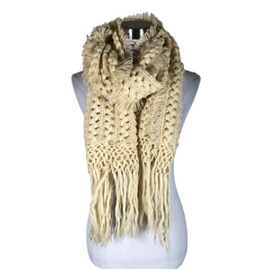 Naisten Handmade - Kaulaliina, koko Maxi - Luonnonvalkoinen (1)
