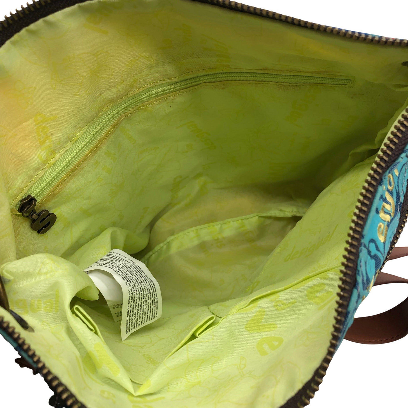 Naisten Desigual - Olkalaukku, koko Midi - Sininen (2)