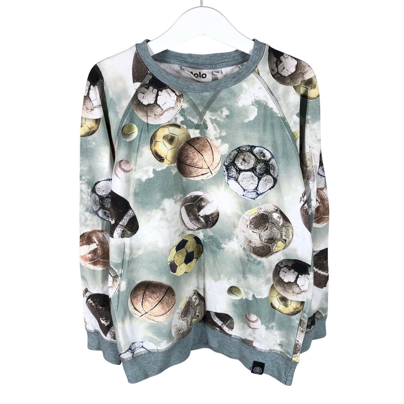 Unisex Molo Kids - Trikoopaita, koko 134 - 140 - Vihreä (1)