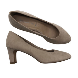 Naisten Tamaris - Korkokengät, koko 41 - Beige (1)
