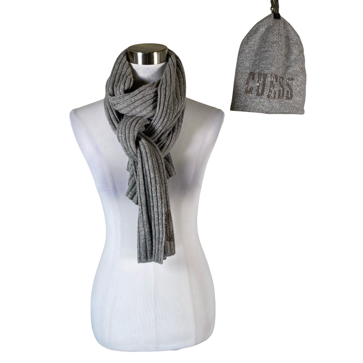 Naisten Guess - Talvipipo, koko 56 - 58 cm - Harmaa (1)