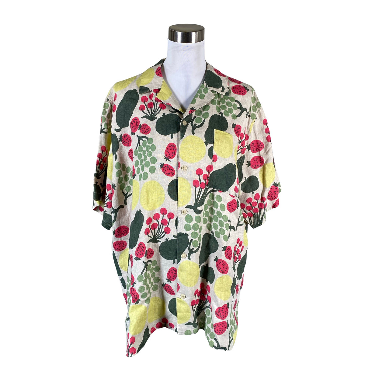 Naisten Marimekko - Kauluspaita, koko 40 - Beige (1)