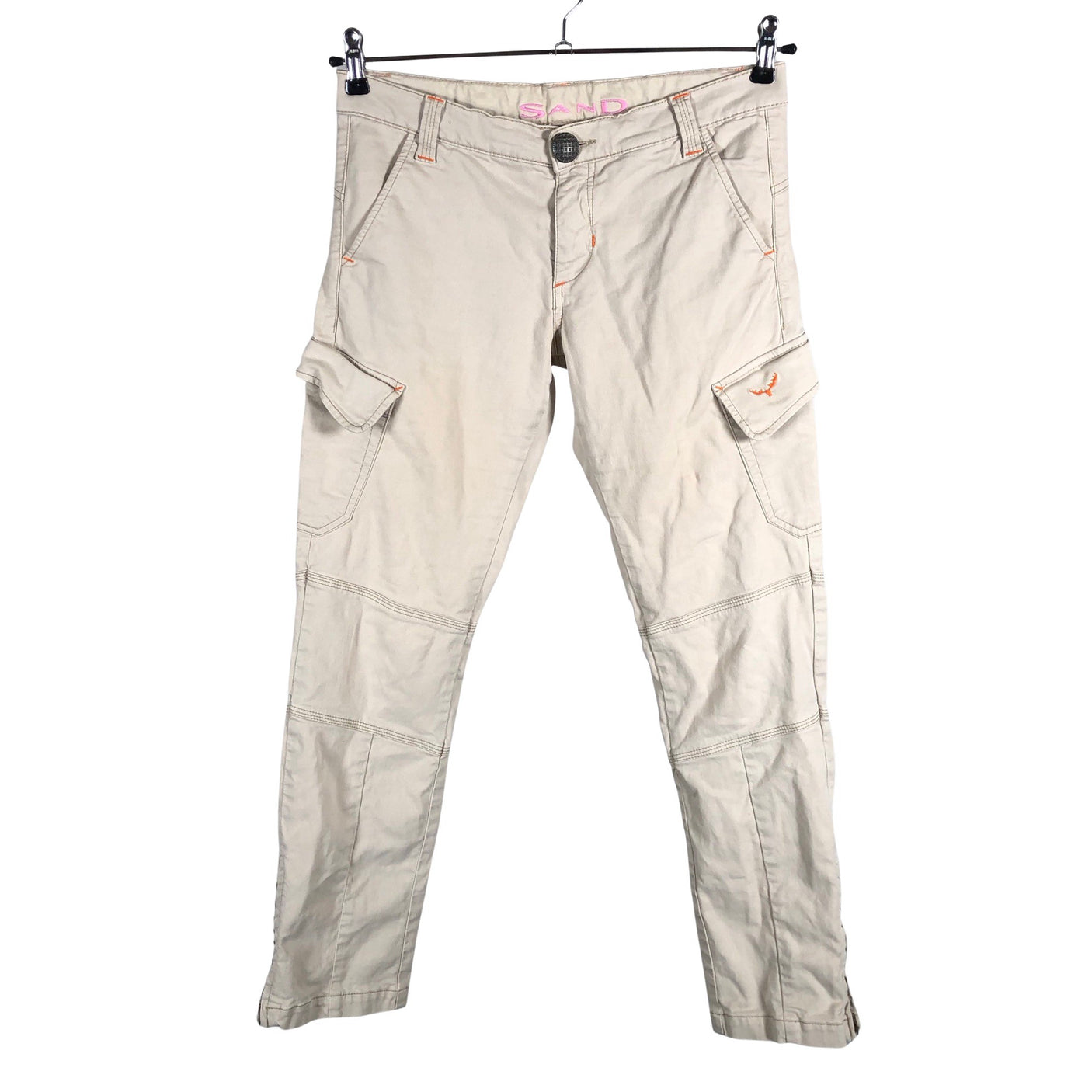 Naisten Sand - Cargohousut, koko W28 - Beige (1)