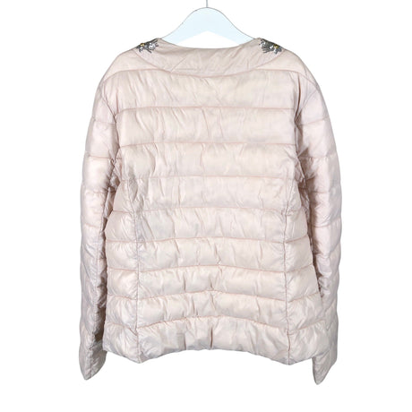 Tyttöjen Sisley - Kevyttoppatakki, koko 158 - 164 - Vaaleanpunainen (2)