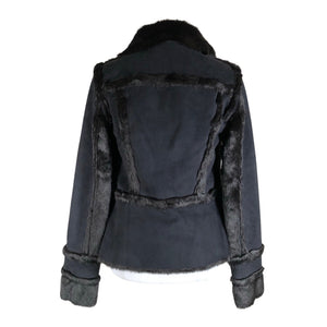 Naisten Pianurastudio - Tekoturkistakki, koko 36 - Musta (2)