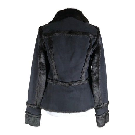 Naisten Pianurastudio - Tekoturkistakki, koko 36 - Musta (2)