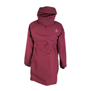 Naisten Didriksons - Kevyttoppatakki, koko 36 - Viininpunainen (2)