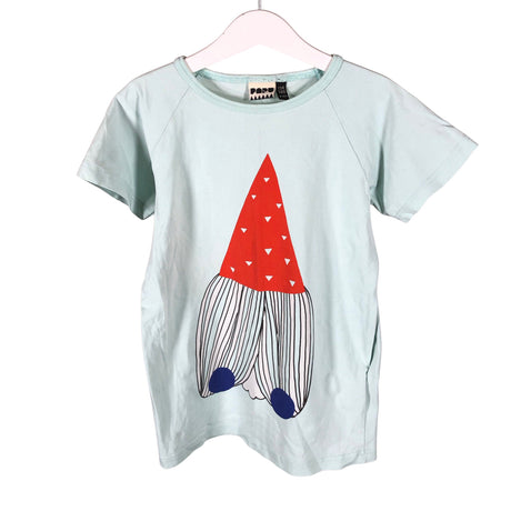 Unisex Papu - T-paita, koko 134 - 140 - Vaaleansininen ()
